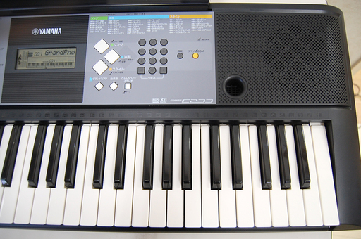 ヤマハ | PSR-E433 - ポータブルキーボード - 概要 YAMAHA PSR-E233 