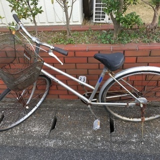 (chariyoshy 出品)27インチ  自転車　シルバー