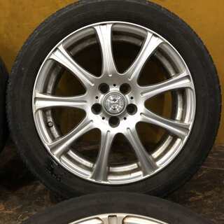 【DUNLOP ENASAVE EC203 175/60R16】夏タイヤ 4本【Weds JOKER 社外 16インチ 6J5HPCD100+42】120系ラクティス等　(VTA111) クレジットカード QR決済可能