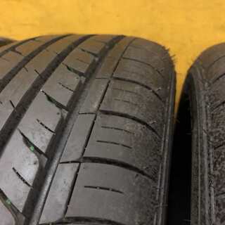 DUNLOP ENASAVE EC300 215/60R16 16インチ 夏タイヤ 4本 2017年製 バリ溝 エスティマ オデッセイ CX-3 ヴェゼル等 　(VTC147) クレジットカード QR決済可能