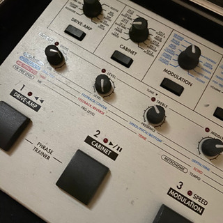 マルチエフェクター KORG ax1000g エフェクターボード