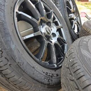 195/65R15 セレナ　3カ月使用　バリ山