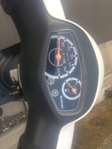 スズキ レッツ4 CA45A後期型 白 整備完了 スズキ レッツ4 CA45A後期型 白 整備完了