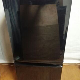 い一番 シャープ 2ドア冷凍冷蔵庫 SJ-14X ブラック 2013年製 配送無料
