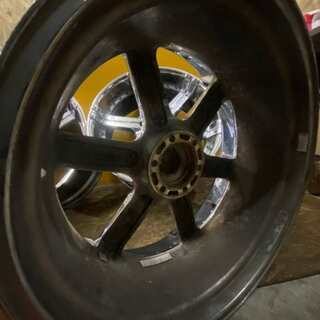 EMR PRODUCT 社外ホイール 23インチ 4本 10J6HPCD139.7+15 メッキ 