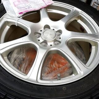 青梅市引取り限定 中古美品 メーカー不明20inchクロームホィール 4本セット
