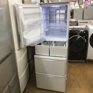 美品【 SHARP 】シャープ 384L 両開き5ドア 冷凍冷蔵庫 どっちもドア プラズマクラスター搭載 自動製氷機付 SJ-PW38Y 美品【 SHARP 】シャープ 384L 両開き5ドア 冷凍冷蔵庫 どっちもドア