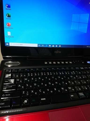 ノートパソコン 富士通 FM／V G70【ちょっと難あり】