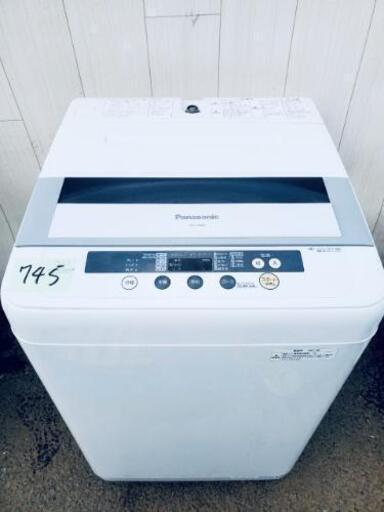 ①745番Panasonic ✨全自動電気洗濯機✨NA-F50B3‼️