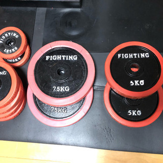 『激安】トレーニング器具 バーベル FIGHTING ROAD
