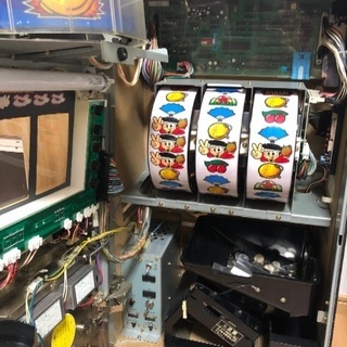 アルゼ パチスロ 初代 大花火 実機 メダル付き ボリューム付き