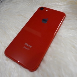 【超美品】iPhone8 256GB SIMフリー 赤 red ...
