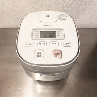 【商談中】シャープ 炊飯器 KS-C5J-W 2016年製　3合炊き