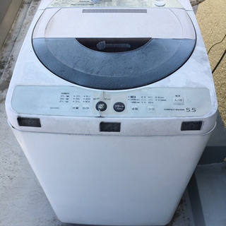 中古　シャープ　2009年製　洗濯機