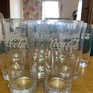 コカ・コーラのグラス10個