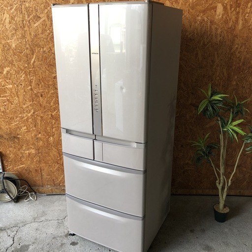 2019年製　日立6ドア冷蔵庫　505L