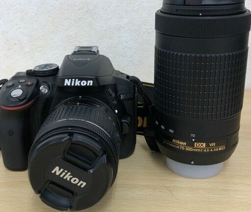 早期取引可能な方デジタルカメラ一眼 Nikon D5300 レンズ2キッド