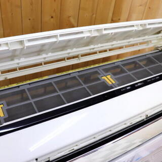 HITACHI 日立 白くまくん 冷暖房除湿 エアコン RAS-S40B2 14畳 単相200V 感じるセンサー/イオンミスト/フィルター自動掃除