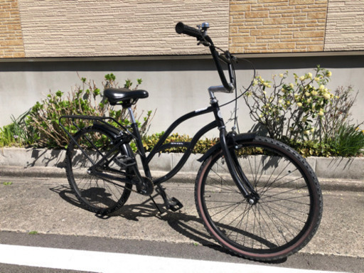 愛知県の自転車 【ライダーズカフェ】FUN 24インチ ビーチクルーザー