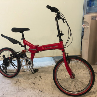 リアサス付き。【トニーノ・ランボルギーニ】折りたたみ自転車