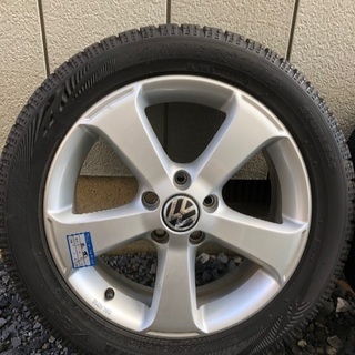 そろそろ出番かな❄️VWスタッドレス&アルミホイール　　 楽天市場】フォルクスワーゲン ゴルフ ホイール（スタッドレスタイヤ