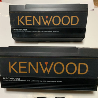 車のパーツ 昭和レトロ、KENWOOD4ウェイ置型スピーカー【プロフィール 