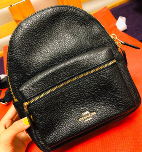 COACH（コーチ）レディースリュック　ブラック