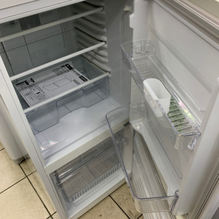 札幌 110L 2016年製 2ドア 冷蔵庫 ユーイング 森田電機 UR-F110H 白系