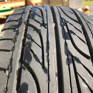 タイヤホイールセット　195/55R16バリ山残　フリード他