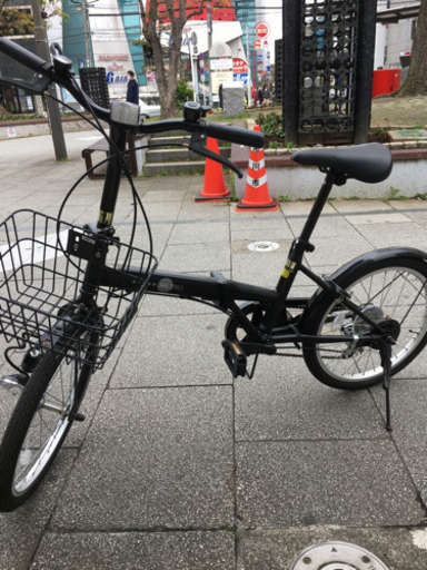 シマノ　折り畳み自転車　美品