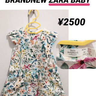 【新品未使用】ZARA BABY 女の子　ワンピース　子供服