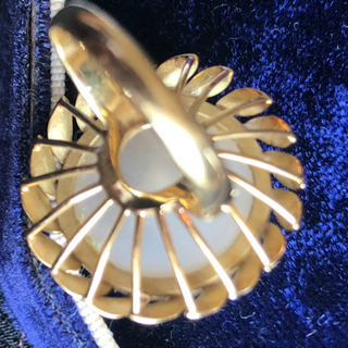 Z世代にもぴったり 南洋パール　リング　美品　