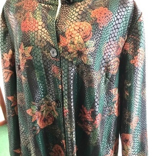 ロングコート　スプリングコート