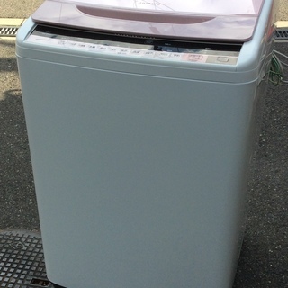 【RKGSE-225】特価！日立/8.0kg全自動洗濯機/ビートウォッシュ/BW-8WV/中古品/2016年製/当社より近隣地域無料配達 RKGSE-225】特価！日立/8.0kg全自動洗濯機/ビートウォッシュ/BW-8WV