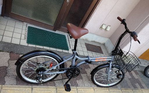 MIDI 20吋折り畳み自転車 外装6段/グレー DAIWA CYCLE（ダイワサイクル 