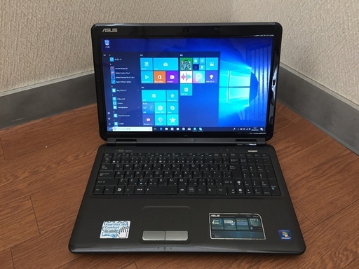 ノートパソコン ASUS K50IJ Celeron T3100 1.80GHz 4GB Win10