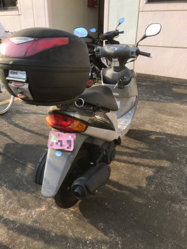 アドレスV125 黒 セル1発始動 タイヤ前後新品