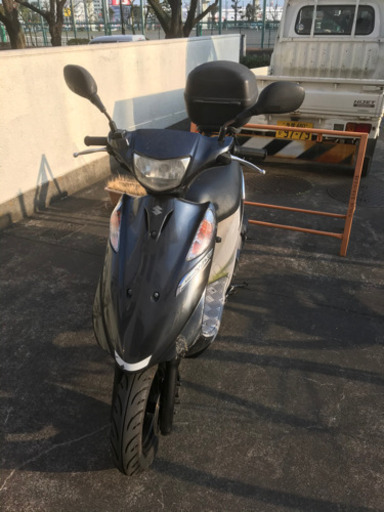 アドレスV125 黒 セル1発始動 タイヤ前後新品 アドレスV125 黒 セル1発