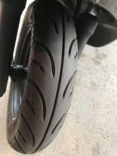 アドレスV125 黒 セル1発始動 タイヤ前後新品 アドレスv125g 小型