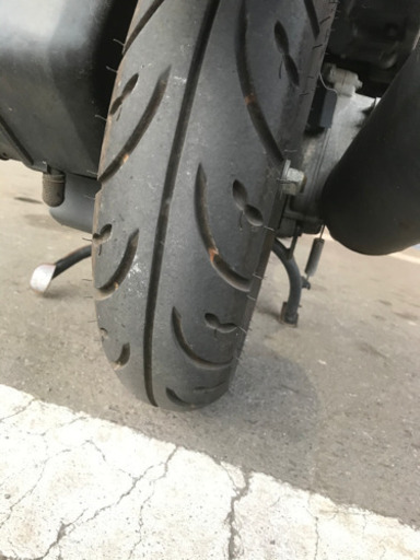 アドレスV125 黒 セル1発始動 タイヤ前後新品