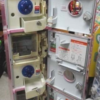動作未確認 バンダイ カードダス 本体 筐体 カギ付き ジュニアシティ 自動販売機 自販機 BANDAI 札幌市 白石区 東札幌