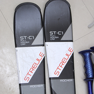 19年秋冬モデル STREULE スキー板ビンディング付属 20 ST-C1 150cm スキーブーツ モンキー グライドブラック 使用回数2回(P860aawxYGG) 