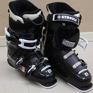 19年秋冬モデル STREULE スキー板ビンディング付属 20 ST-C1 150cm スキーブーツ モンキー グライドブラック 使用回数2回(P860aawxYGG) 