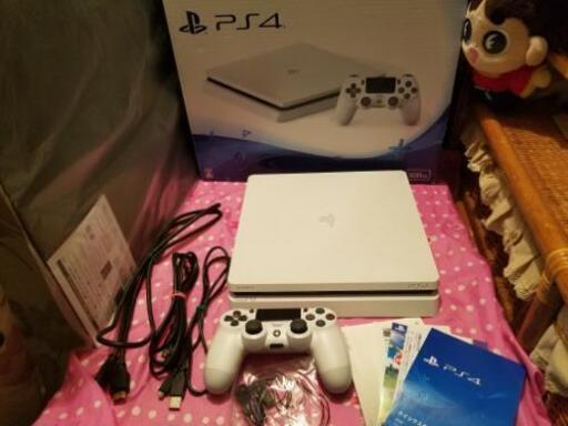 お話中です☆美品！PlayStation4  グレイシャー ホワイト