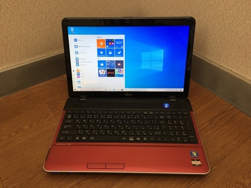 富士通 LIFEBOOK AH40/G FMVA40GRJ AMD E-450 メモリ4GB HDD360GB Win10