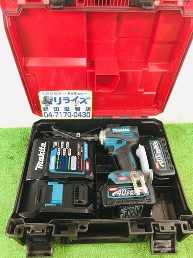 マキタ TD001GRDX ｲﾝﾊﾟｸﾄﾄﾞﾗｲﾊﾞｰ【リライズ野田愛宕店】【店頭取引限定】【中古】