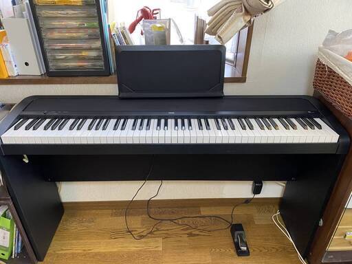 電子ピアノ KORG B1+STB1 88鍵（スタンド、フットペダル付き） pn