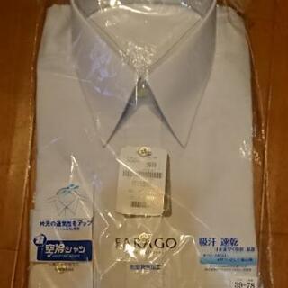ワイシャツ Yシャツ グレー 39-78 形態安定 空冷シャツ