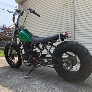 YAMAHA  TW200 フルカスタム　リジットフレーム　スカチューン