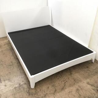 中古 店舗近郊送料格安 チェリー 桜屋工業 ダブルベッド マット付 BH-511-D ホワイト 140×201×80 【店舗近郊限定販売】 中古 店舗近郊送料格安 チェリー 桜屋工業 ダブルベッド マット付 BH